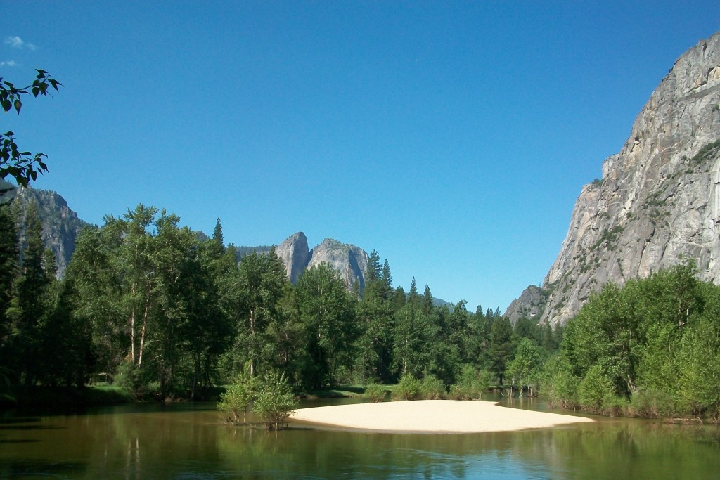 På visit i Yosemite National Park