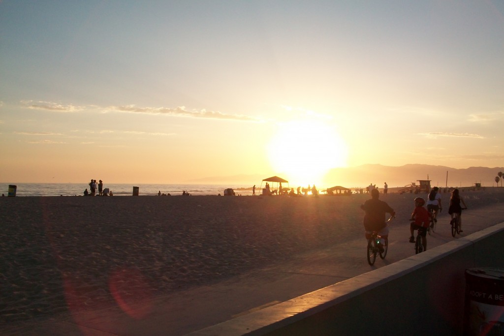 Santa Monica Beach LA.