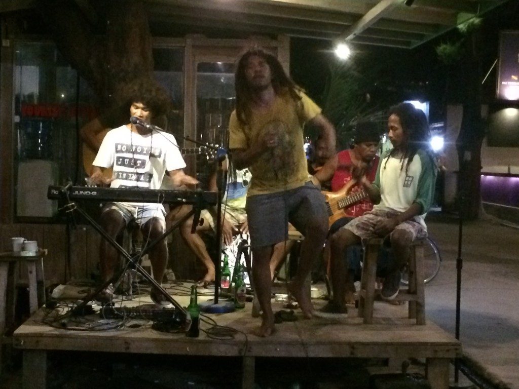 Live musik Gili islands