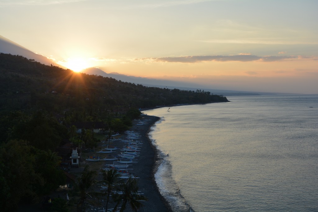 Solnedgang over Bali
