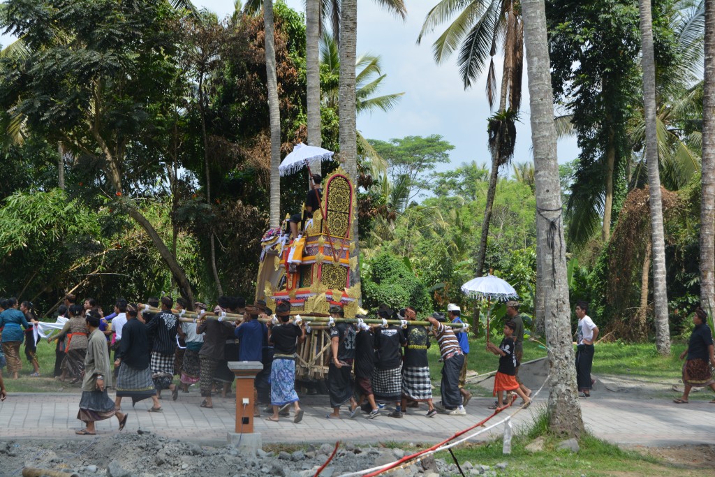 Ceremoni på Bali