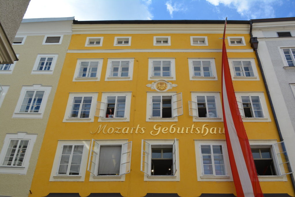 Mozarts fødehjem Salzburg