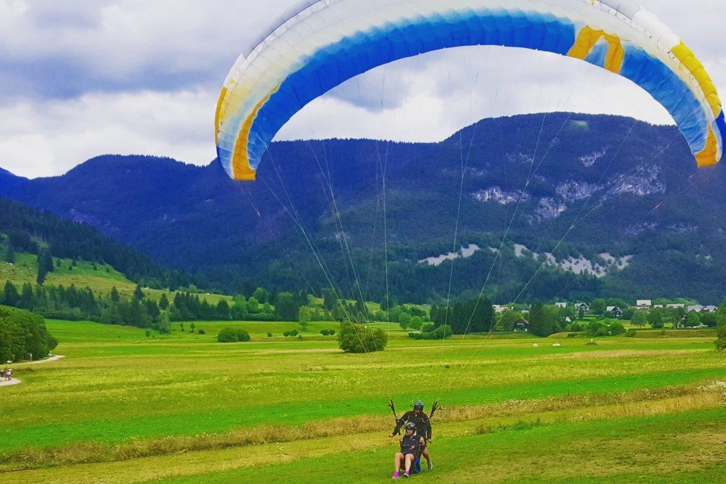 Paragliding Slovenien