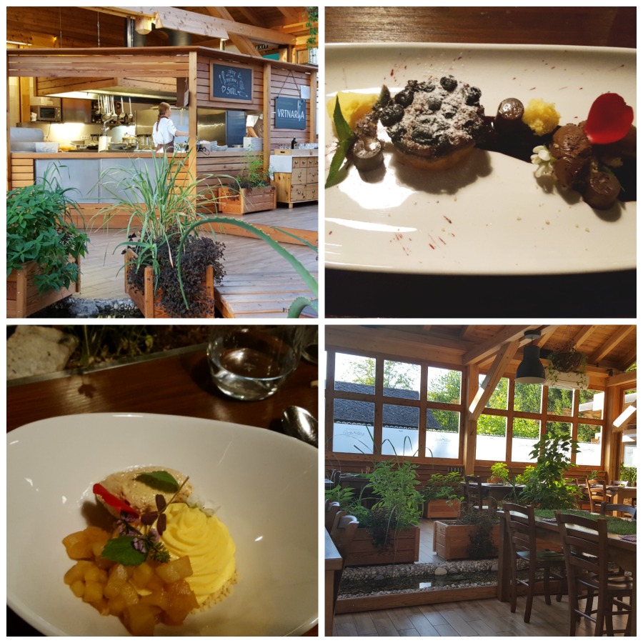 Restaurant greenhouse Slovenien