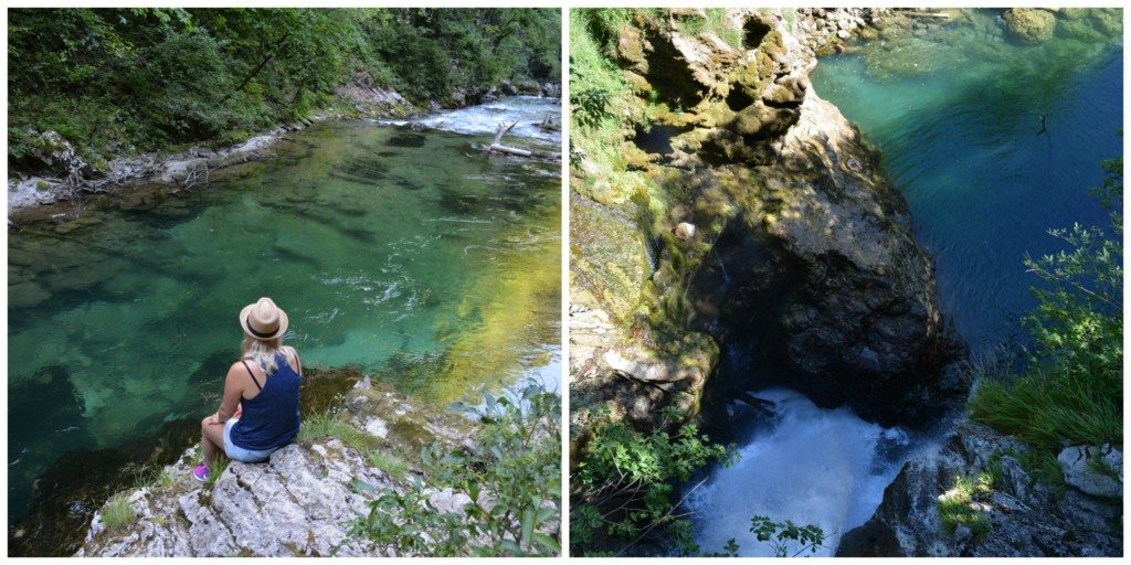 Vintgar gorge Slovenien