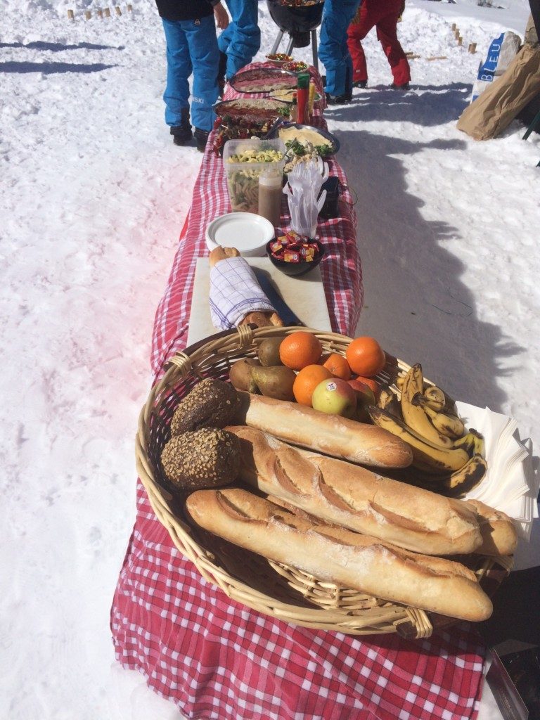 Picnic på pisten med Danski