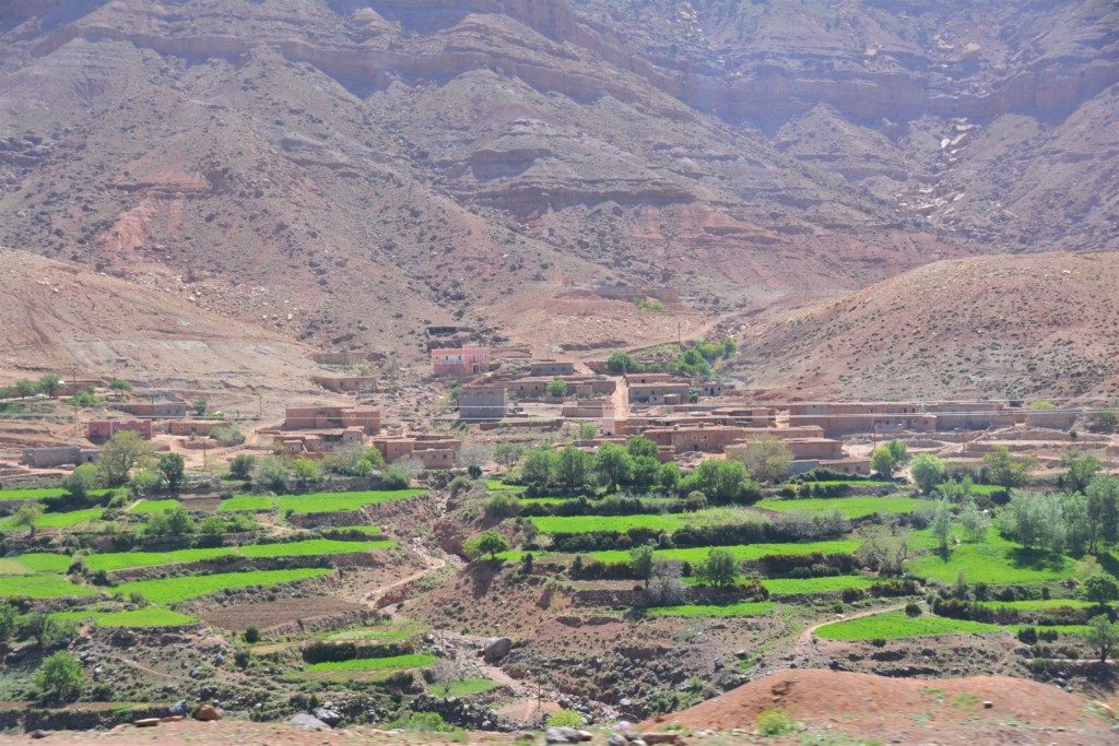 Berber landsby Marokko
