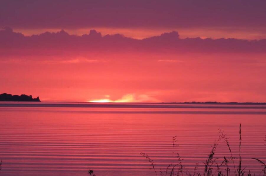 Solnedgang i Danmark