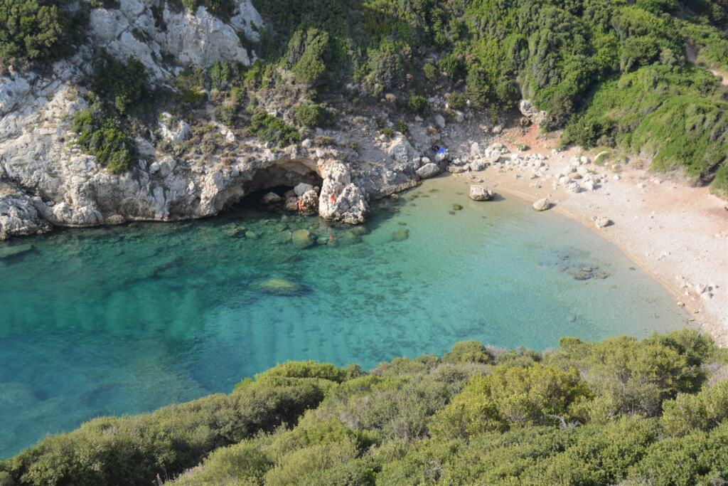 Strande på Korfu