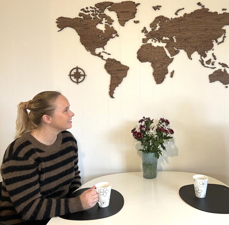 Anmeldelse – Verdenskort i træ fra World In Wood